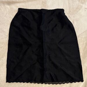 Vintage LOFT Elegant Black Pencil Skirt